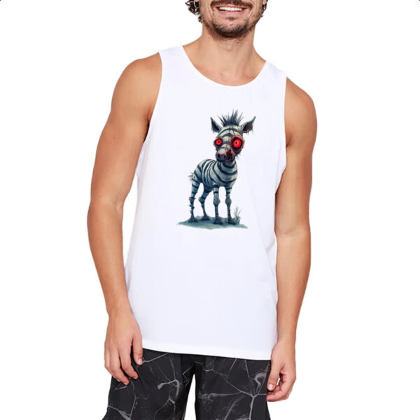 Camiseta Regata Zumbi Zebra - Imagem 2