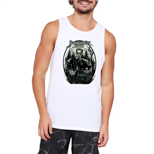 Camiseta Regata Frankenstein Rocks - Imagem 2