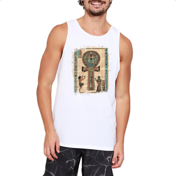 Camiseta Regata Ankh Chave da Vida Egipcia - Imagem 2