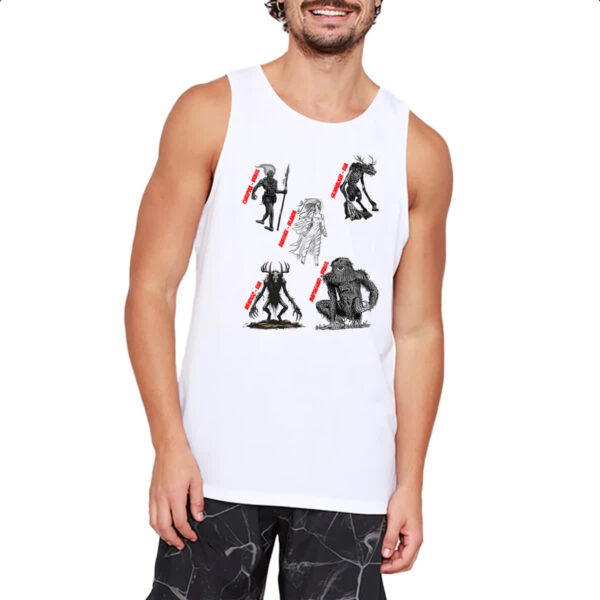 Camiseta Regata Gritos na floresta lendas - Imagem 2