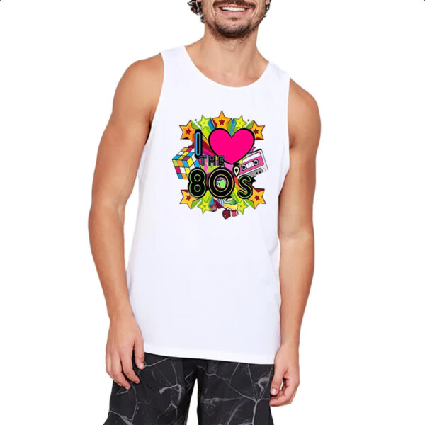Camiseta Regata I love anos 80 - Imagem 2
