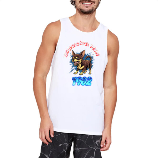 Camiseta Regata Insuportavel desde 1962 - Imagem 2