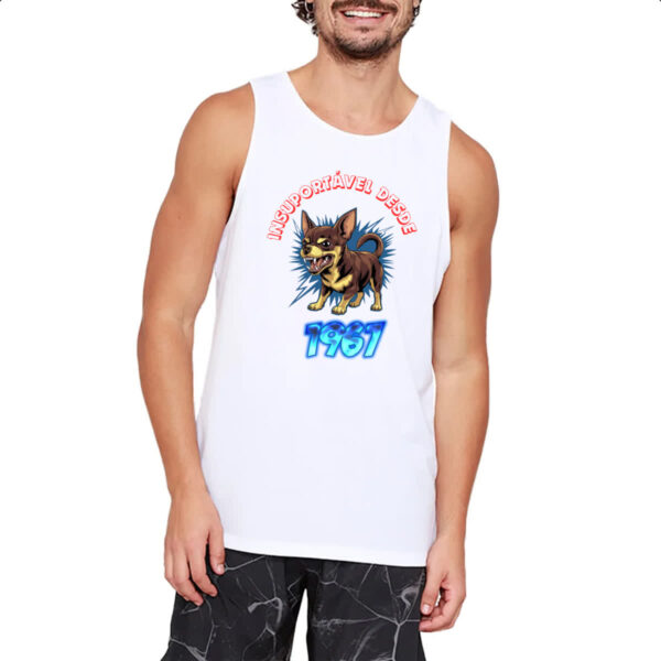 Camiseta Regata Insuportavel desde 1967 - Imagem 2