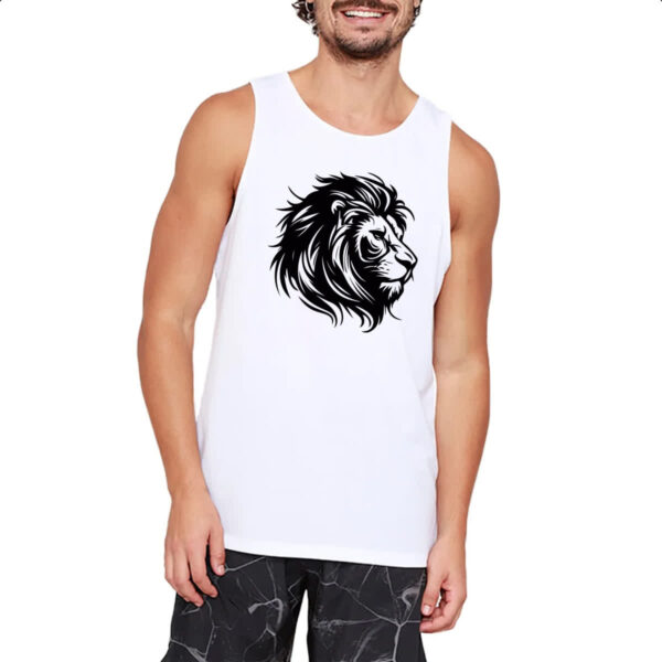 Camiseta Regata Leao de Juda Linear - Imagem 2