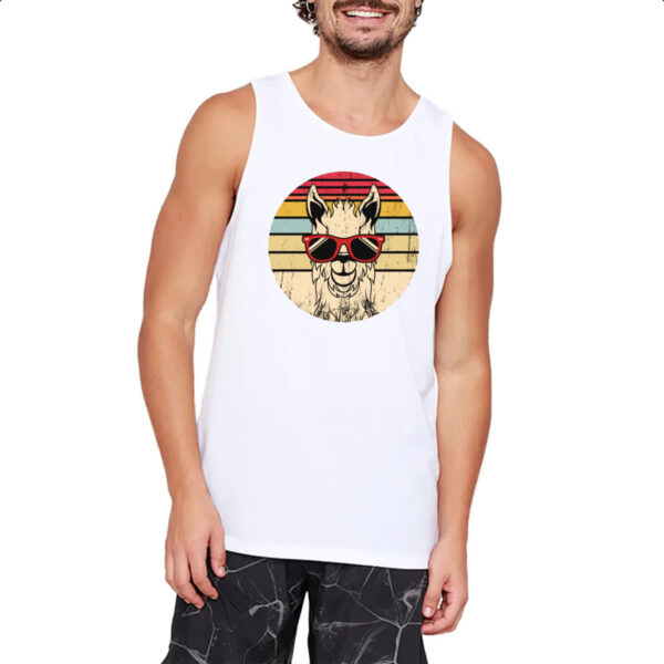 Camiseta Regata Lhama ray ban sunset - Imagem 2