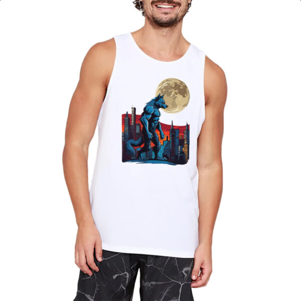 Camiseta Regata Lobisomen cidade ao luar - Imagem 2