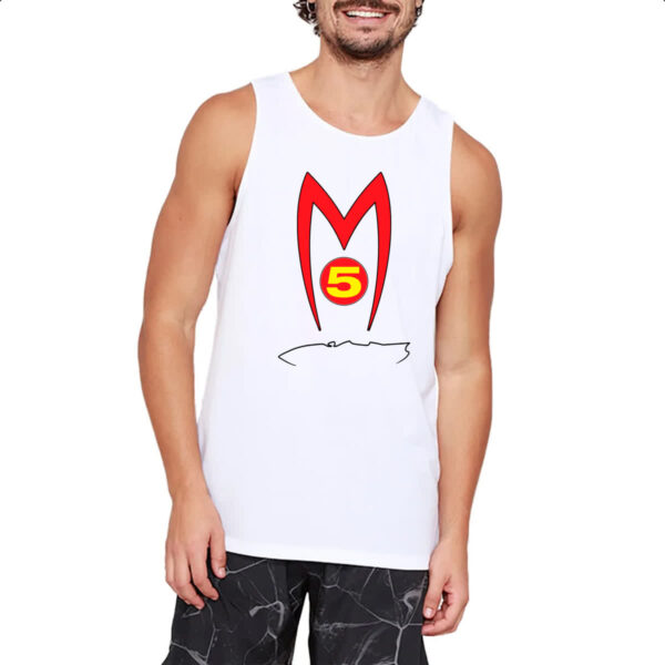 Camiseta Regata Mach 5 Logo e contorno - Imagem 2