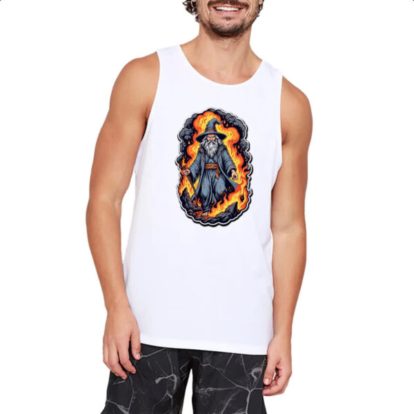 Camiseta Regata Mago do fogo - Imagem 2