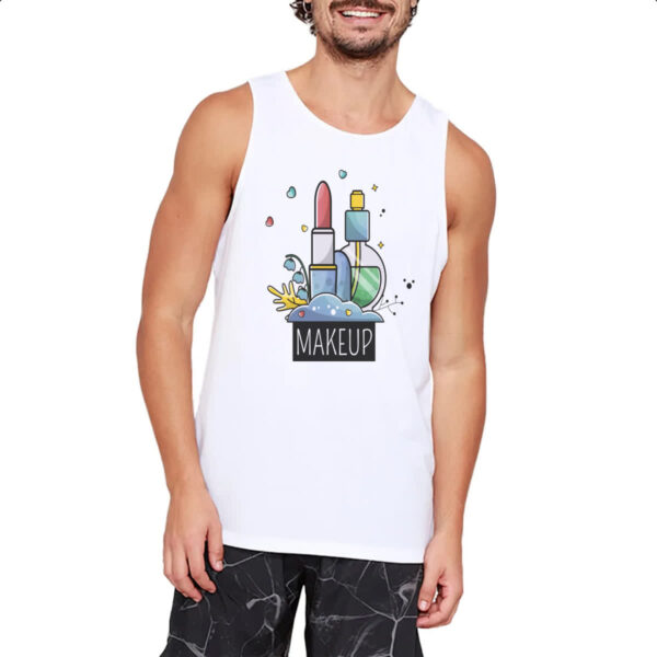 Camiseta Regata Makeup batom - Imagem 2