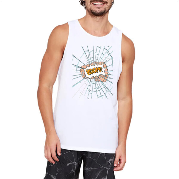 Camiseta Regata Mao soco no vidro Boom - Imagem 2