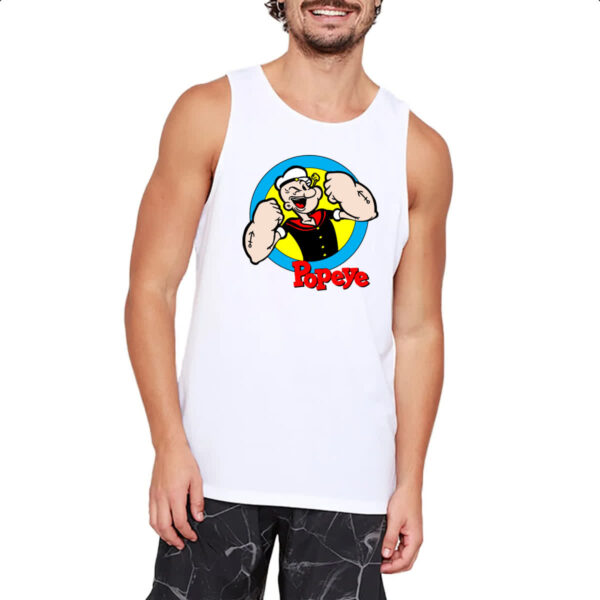 Camiseta Regata Mariheiro Popeye Classico - Imagem 2