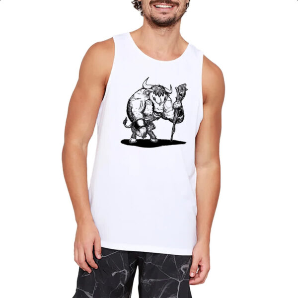 Camiseta Regata Minotauro Tatoo Style PB - Imagem 2