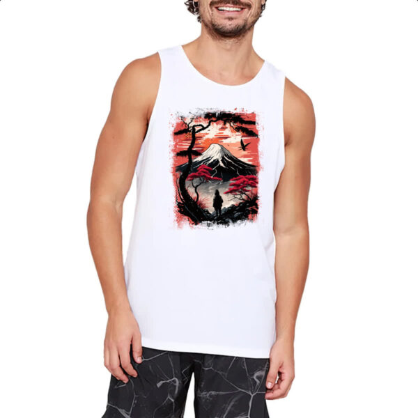 Camiseta Regata Montanha Fugi Japao 1 - Imagem 2