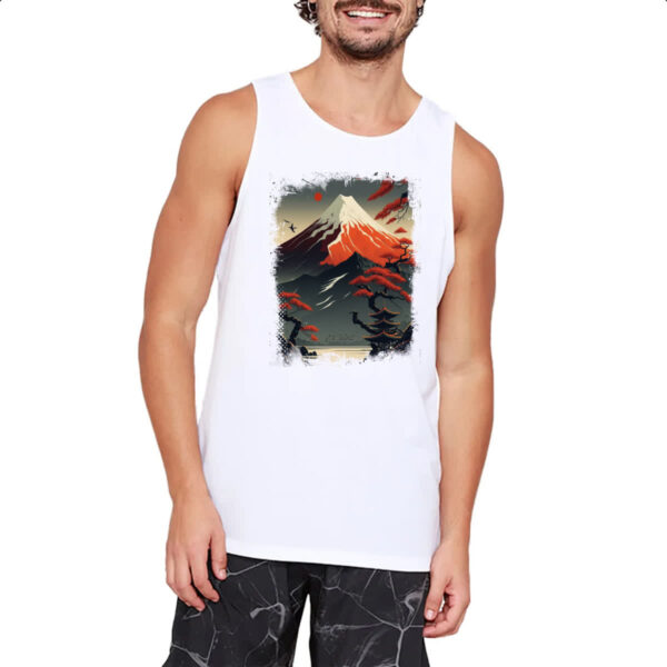 Camiseta Regata Montanha Fugi Japao 2 - Imagem 2