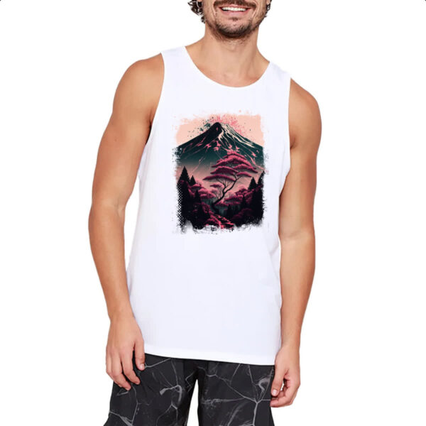 Camiseta Regata Montanha Fugi Japao 4 - Imagem 2