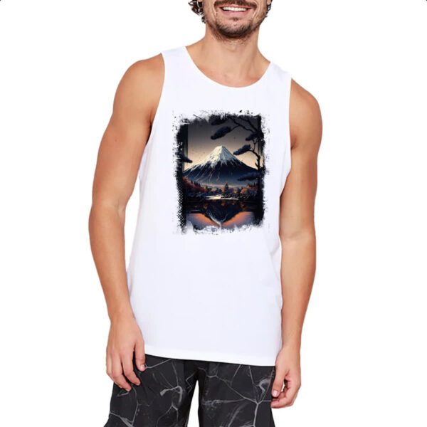 Camiseta Regata Montanha Fugi Japao 7 - Imagem 2
