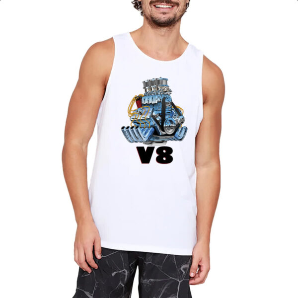 Camiseta Regata Motor V8 Power - Imagem 2