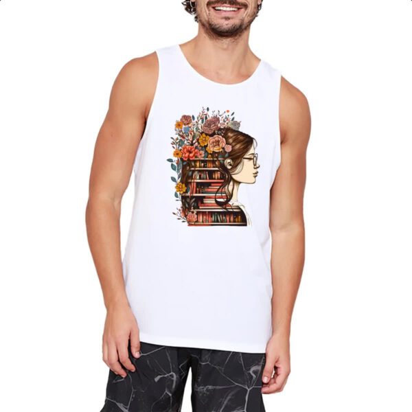 Camiseta Regata Mulher de conhecimento - Imagem 2