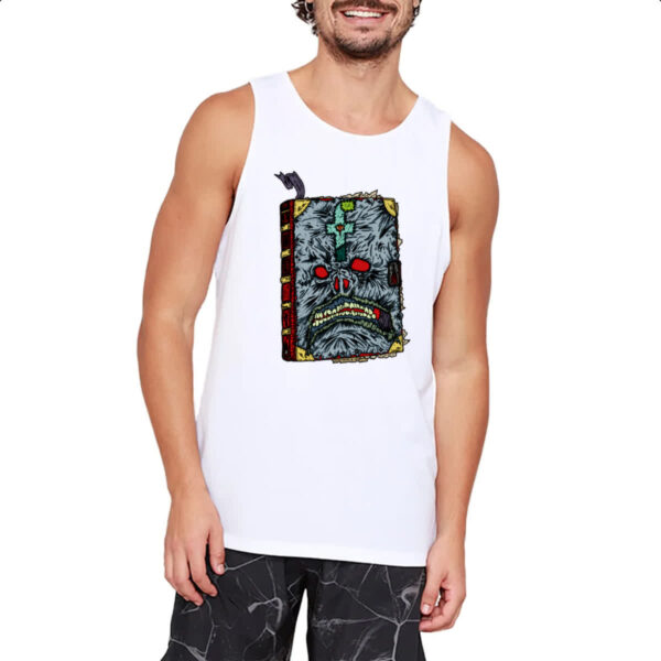 Camiseta Regata Necronomicon Ilustracao - Imagem 2
