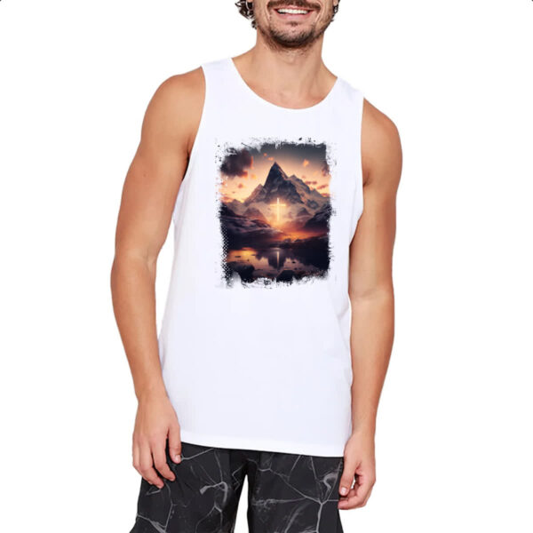 Camiseta Regata A fe move montanhas 1 - Imagem 2
