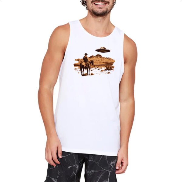 Camiseta Regata UFO e Cowboy - Imagem 2