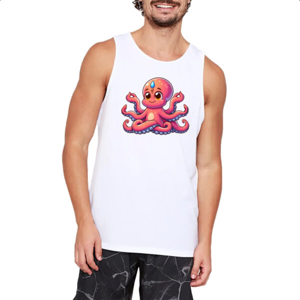 Camiseta Regata Octopus Yoga - Imagem 2