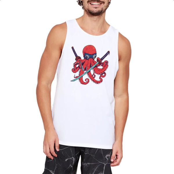 Camiseta Regata Octopus samurai - Imagem 2