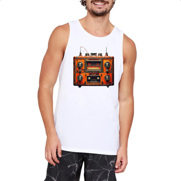 Camiseta Regata Old School Radio - Imagem 2