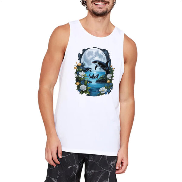 Camiseta Regata Orca ao luar - Imagem 2