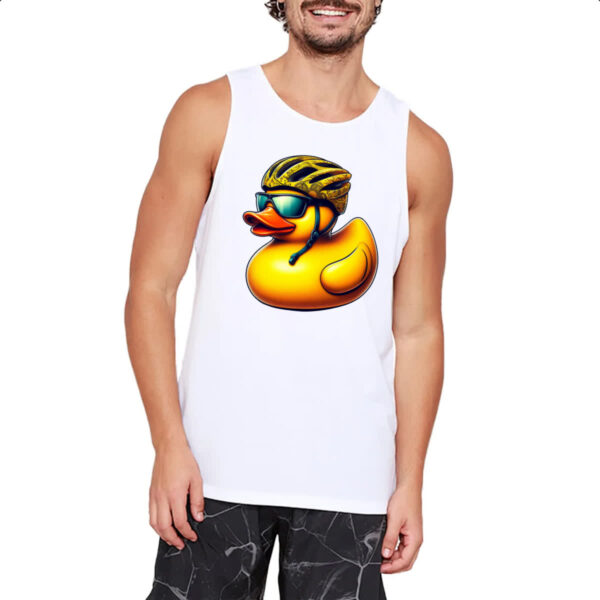 Camiseta Regata Patinho de borracha Ciclista - Imagem 2