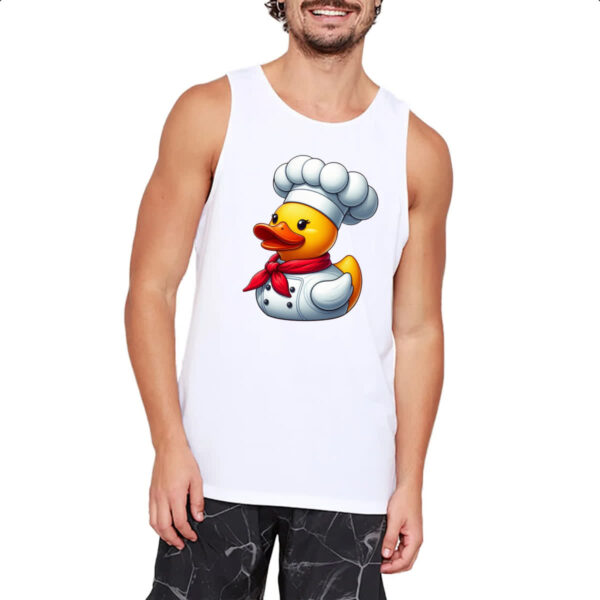 Camiseta Regata Patinho de borracha Cozinheiro - Imagem 2