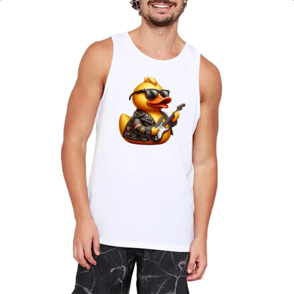 Camiseta Regata Patinho de borracha Rockeiro - Imagem 2