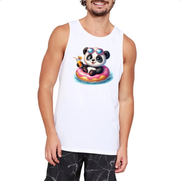Camiseta Regata Panda na boia - Imagem 2