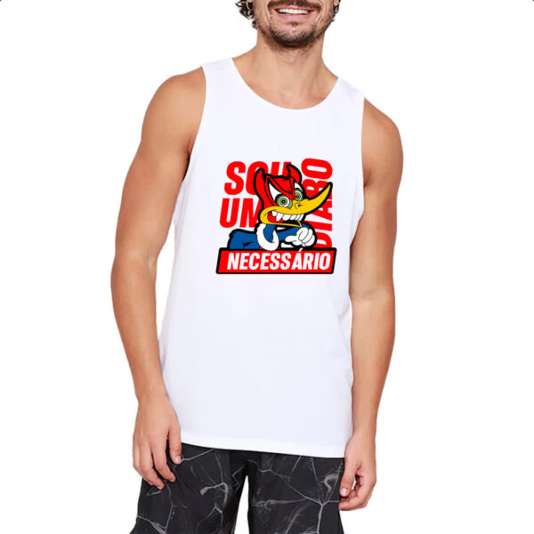 Camiseta Regata Pica Pau - Sou um diabo necessario - Imagem 2