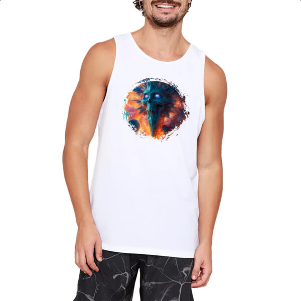 Camiseta Regata Planeta caveira - Imagem 2