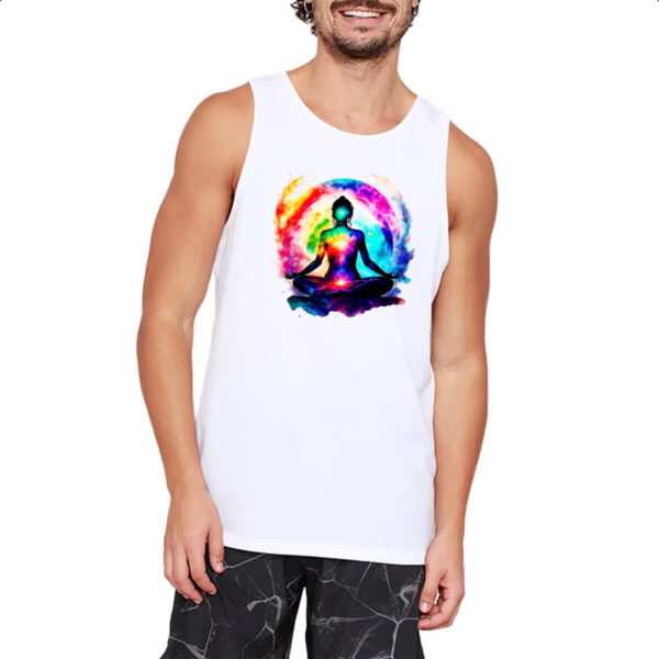 Camiseta Regata Posicao Lotus Chakra - Imagem 2