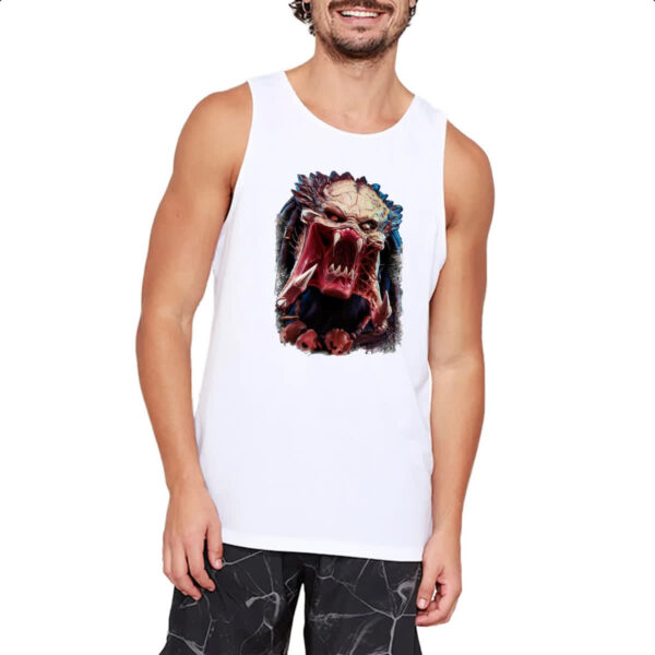 Camiseta Regata Predador face - Imagem 2