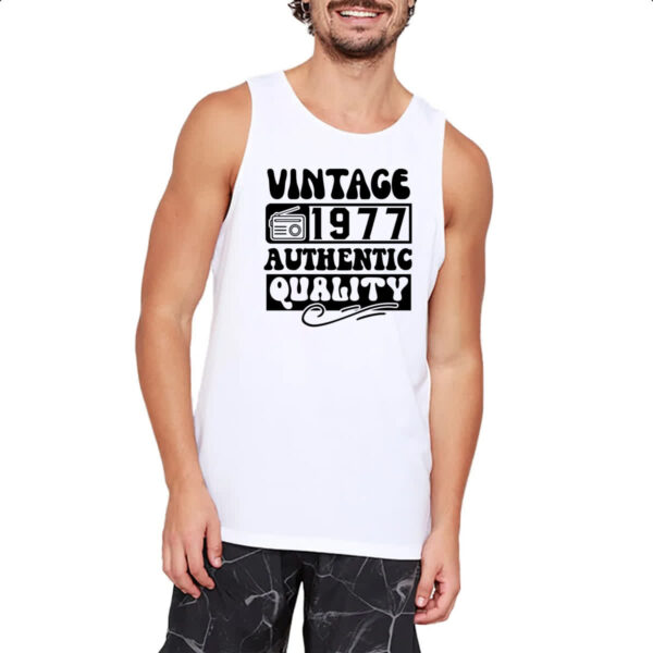 Camiseta Regata Radio Vintage 1977 - Imagem 2