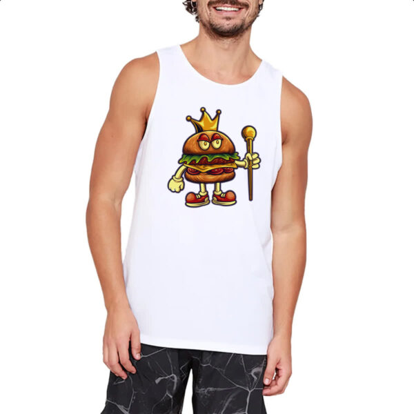 Camiseta Regata Rei Hamburguer - Imagem 2