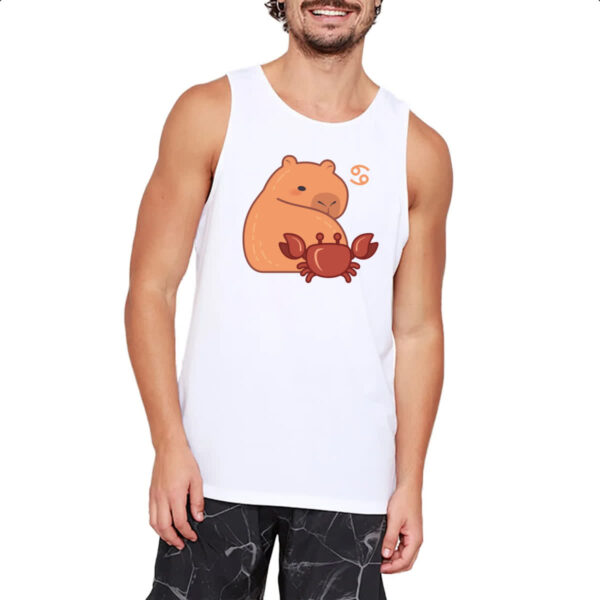 Camiseta Regata Signo Capivara Cancer - Imagem 2