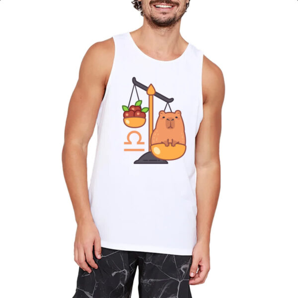 Camiseta Regata Signo Capivara Libra - Imagem 2