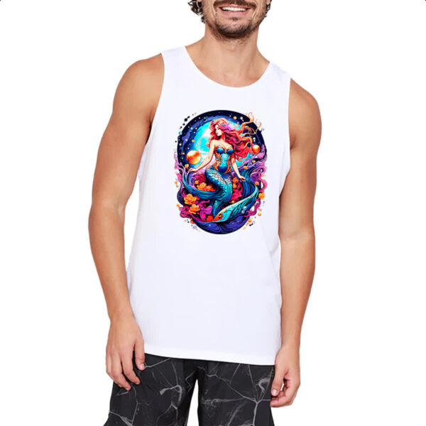 Camiseta Regata Sereia na galaxia - Imagem 2