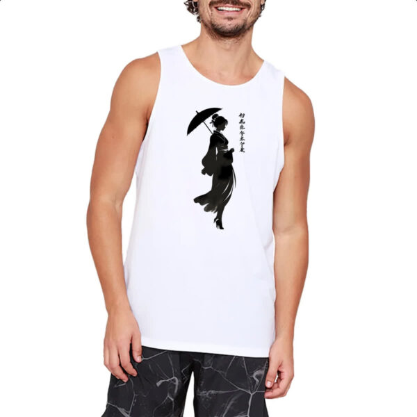 Camiseta Regata Silhueta Yukisakura Japao - Imagem 2