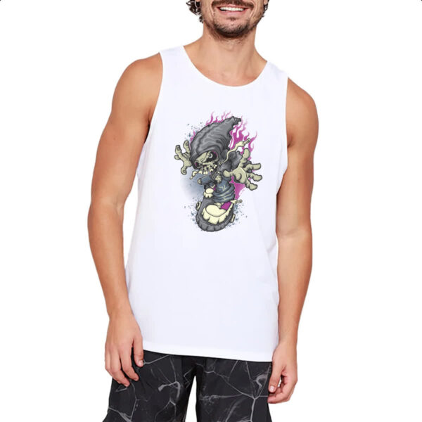Camiseta Regata Skull skate - Imagem 2