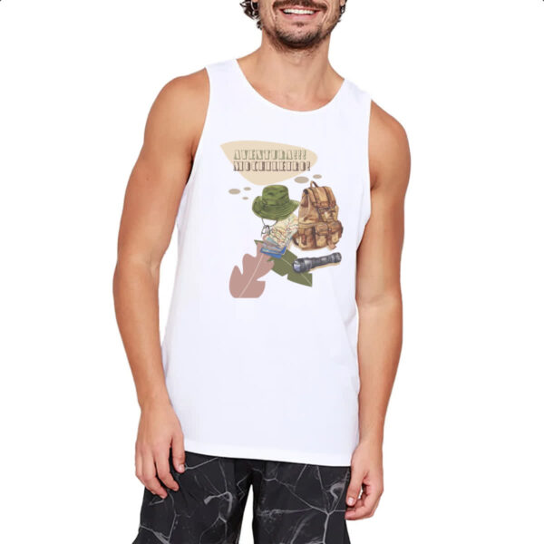 Camiseta Regata Aventureiro Mochileiro - Imagem 2