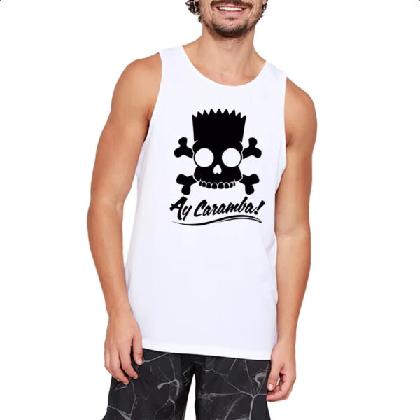 Camiseta Regata Bart Pirata - Ay Caramba - Imagem 2
