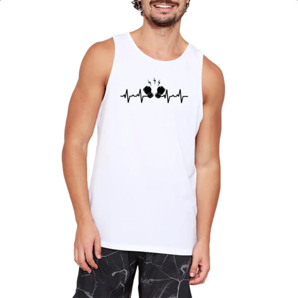 Camiseta Regata Batimento cardiaco boxe - Imagem 2