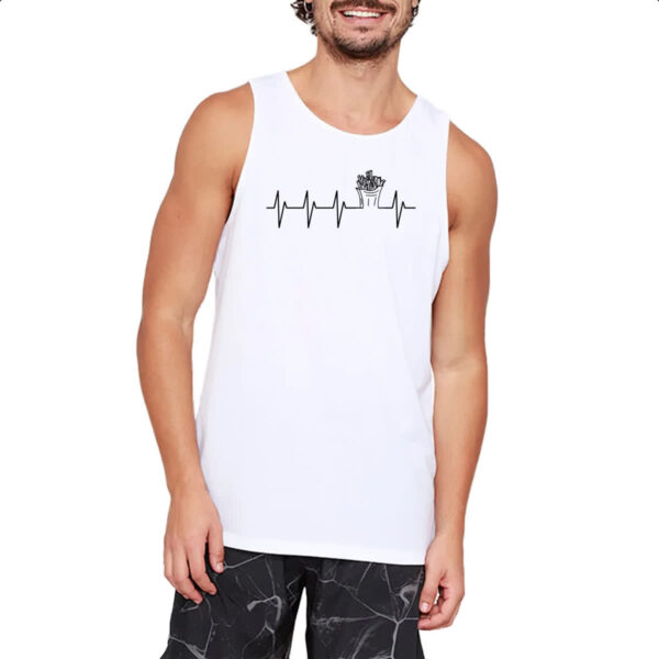Camiseta Regata Batimento cardiaco por Batatinha - Imagem 2