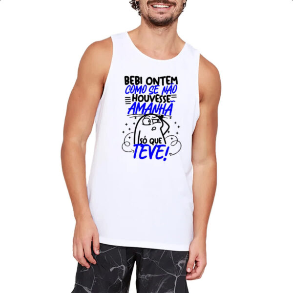 Camiseta Regata Bebi ontem sem amanha - Imagem 2