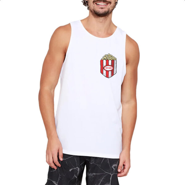 Camiseta Regata Bolso com pipoca - Imagem 2